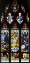 Ensemble des verrières à personnages des baies 0 à 28