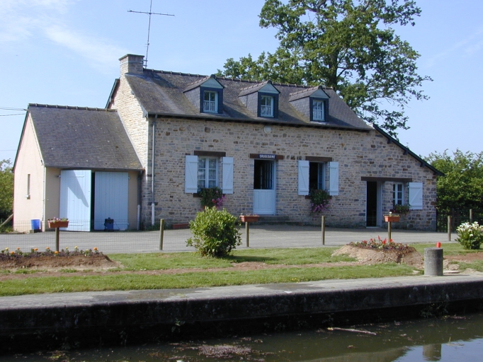Canal d'Ille et Rance, maison éclusière n°8, Grugedaine (Chevaigné)