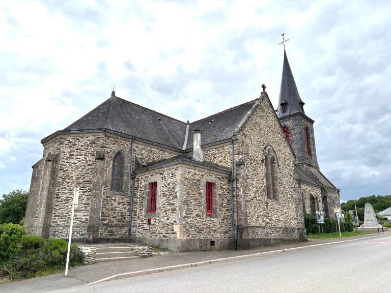 Église paroissiale Saint-François-de-Sales (Quelneuc fusionnée en Carentoir en 2017)