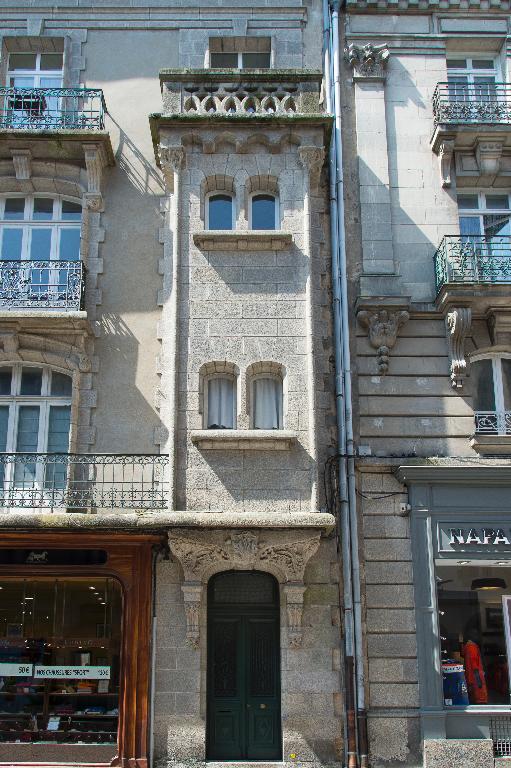 Immeuble, 7, 9 rue de la Monnaie (Vannes)