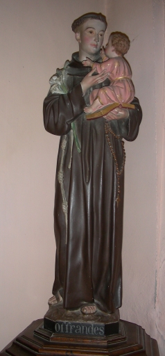 Statue : Saint Antoine de Padoue