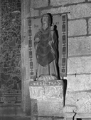Statue (d'applique, petite nature) : saint Hernin, église Paroissiale Saint Hernin (Locarn)