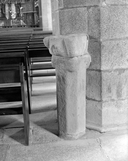 Bénitier (1, de milieu (2, 3), 4), église paroissiale Saint-Sulpice (Fougères)