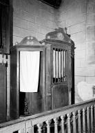 Confessionnal, église paroissiale Saint-Nicaise (Saint-Nic)