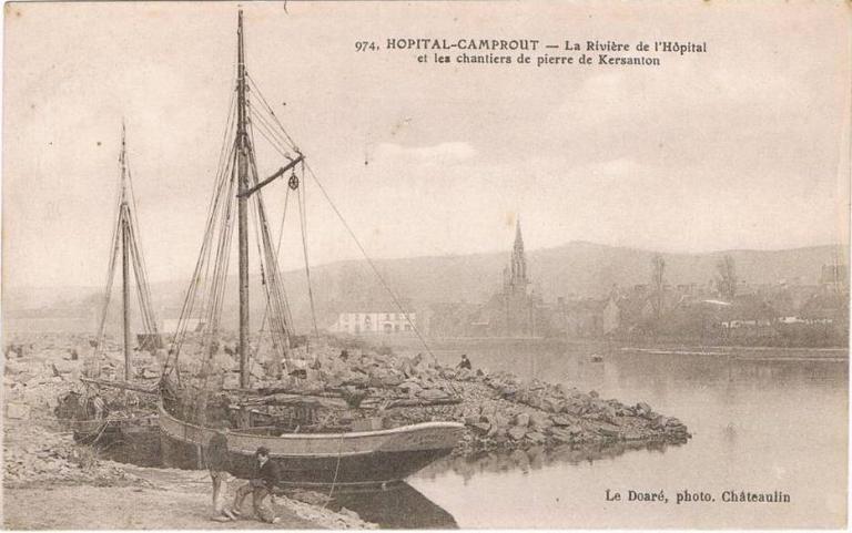 Les carrières de kersantite (Hôpital-Camfrout)