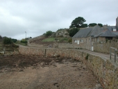 Murs de soutènement : murets littoraux sur la commune de Bréhat