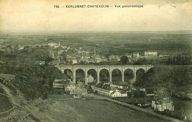 Rue Graveran et Rue Kerlobret, ancien chemin vicinal de grande communication n°8 de Châteaulin à Camaret (Châteaulin)