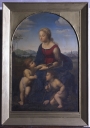 Tableau : La Vierge à l'Enfant et saint Jean-Baptiste
