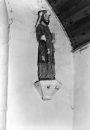Statue (d'applique, petite nature) : saint Nicodème, chapelle Saint Gildas (Maël-Pestivien)