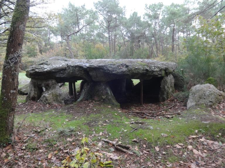 Dolmen des Tablettes, la Grée Saint-Jean (Cournon)