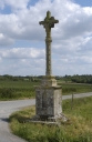 Croix de chemin, près de Guervaud (Pluméliau fusionnée en Pluméliau-Bieuzy en 2019)
