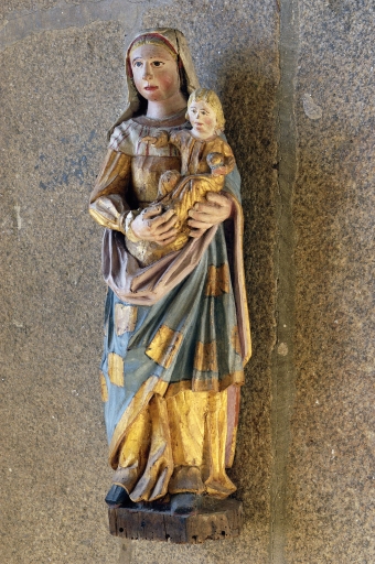 Statue n°3 de la Vierge à l'Enfant