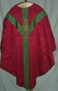 Ornement rouge : chasuble