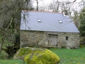 Moulin à farine de Cordy est, Kervélen (Plouguernével)