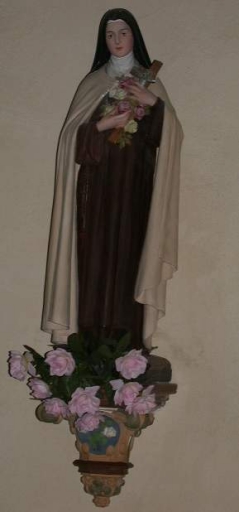 Statue sur culot : Sainte Thérèse de l'Enfant-Jésus