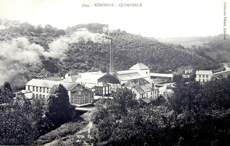 Moulin à papier ; usine de papeterie dite "Papeteries de Mauduit", Kerisole (Quimperlé)