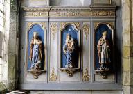 Retable (anciennement numéro 2, retable à panneau compartimenté) (1), église Saint-Mélar (Meilars)