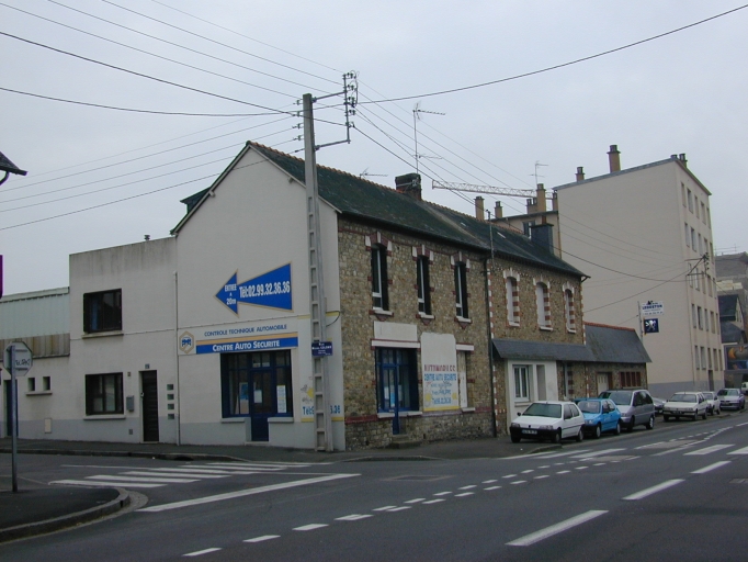 Maison, 34 et 34bis rue de Châteaugiron (Rennes)