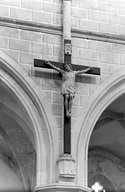 Croix (crucifix), église paroissiale Saint-Laurent (Callac)