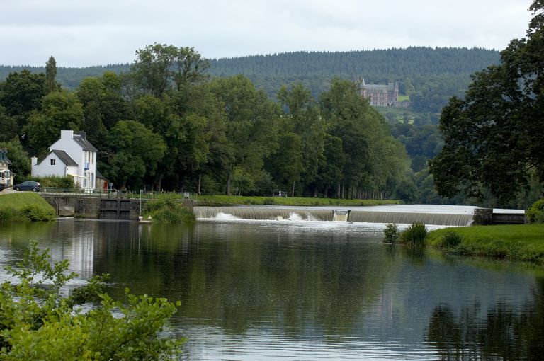 Voie navigable sur l'Aulne