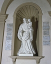 Statue : saint Joseph et l'Enfant