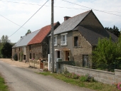 Ferme, actuellement maisons, la Lande Besnard (Pleugueneuc)