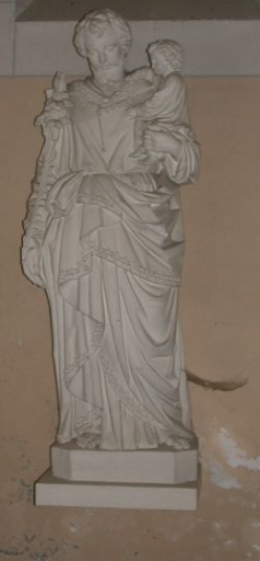 Statue : Saint Joseph et l'Enfant