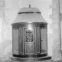 Confessionnal (2, d'encoignure, 2), chapelle Sainte-Anne-la-Palud (Plonévez-Porzay)