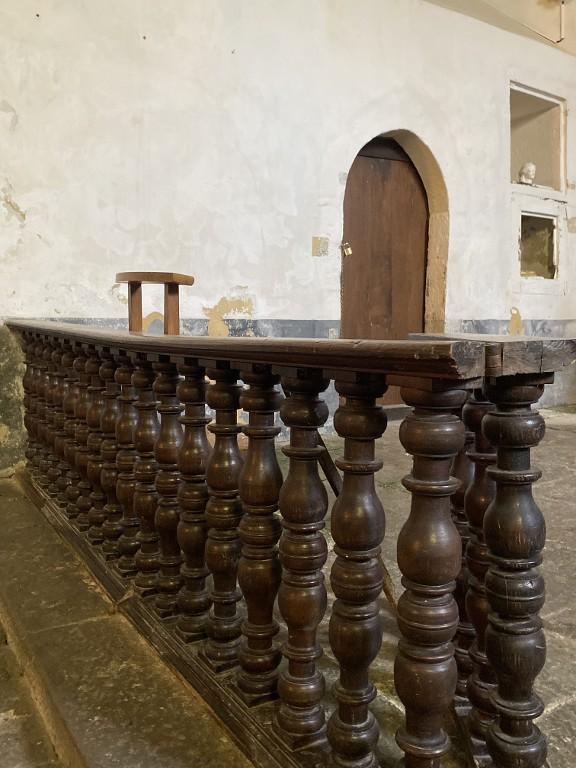 Clôture de choeur, chapelle Sainte-Croix (Josselin)