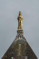 Statue sommitale de la Vierge Marie, chapelle Notre-Dame-de-la-Peinière (Saint-Didier)