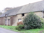 Alignement de maisons, la Tresse (Miniac-Morvan)