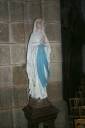 Statue sur socle : Vierge, dite Notre-Dame de Lourdes
