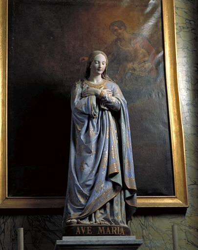 Statue : Vierge de l'Annonciation