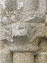 Les chapiteaux de l'église Notre-Dame de Boquen