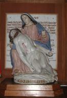 Statue : vierge de pitié