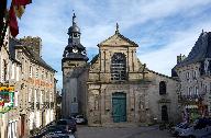 Eglise Saint-Mathurin, place Penthièvre (Moncontour)