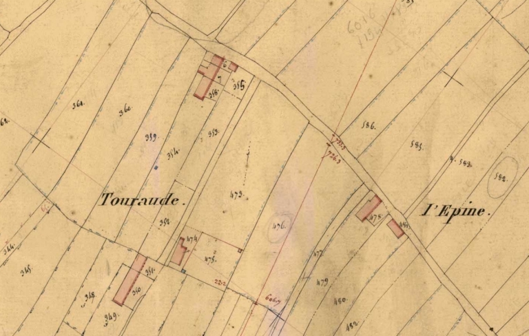 Ecart, Touraude (Saint-Père-Marc-en-Poulet)