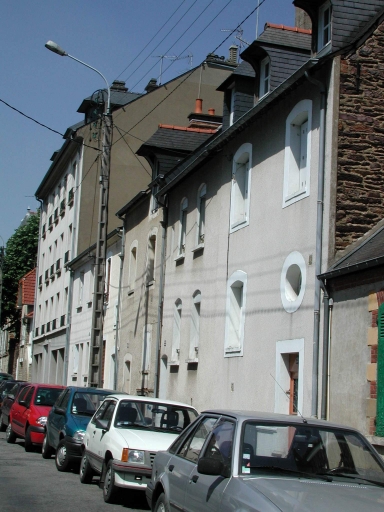 Maisons en série (4), 20 à 26 rue Armand-Barbès (Rennes)