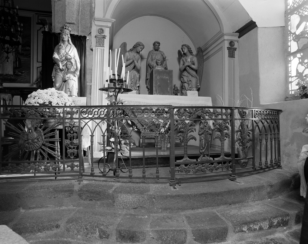 Clôture de choeur (table de communion), église paroissiale Saint-Gérand (Cléguer)