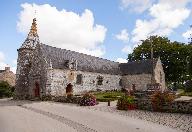 Eglise Saint-Jean-Baptiste, dite aussi Sainte-Anne, place de l'Eglise (Le Guerno)