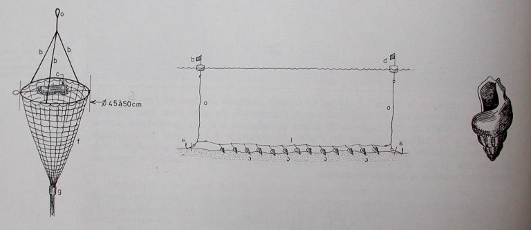 Outil de grande pêche : chaudrette à bulots (Binic fusionnée en Binic-Etables-sur-Mer en 2016)