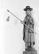 Statue (petite nature) : saint Jacques le majeur, chapelle Saint-Armel (Caden)