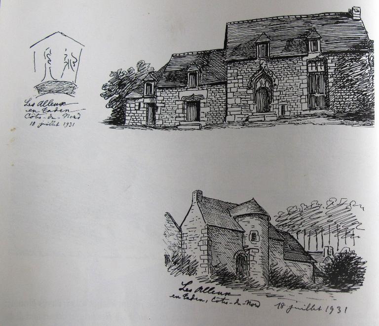 Manoir ou sieurie, les Alleux (Taden)