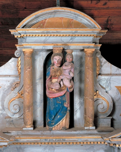 Statue : Vierge à l'Enfant