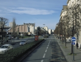 Ancien canal des Murs, puis boulevard de Kergus, dit aussi boulevard de l'Impératrice, actuellement boulevard de la Liberté (Rennes)