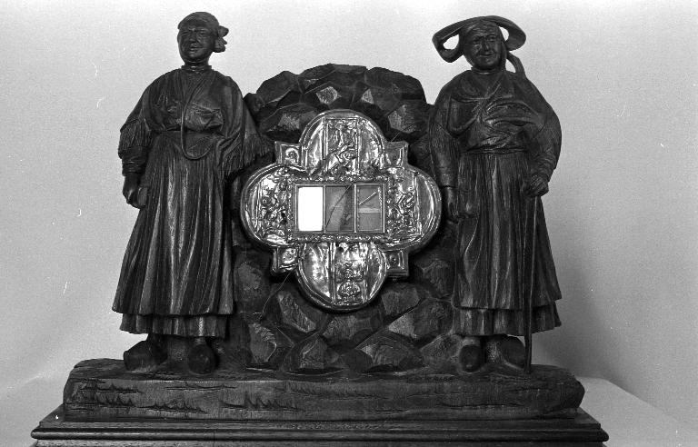 Reliquaire de saint Golven et saint Vincent Ferrier, église Saint-Golven (Taupont)