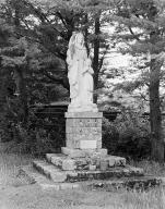 Groupe sculpté (monument) : sainte Anne et la Vierge, chapelle Saint-Jacques (Sarzeau)
