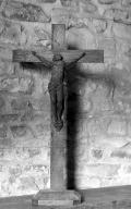 Croix d'autel : christ en croix, Chapelle de la Croix (Bourg-des-Comptes)