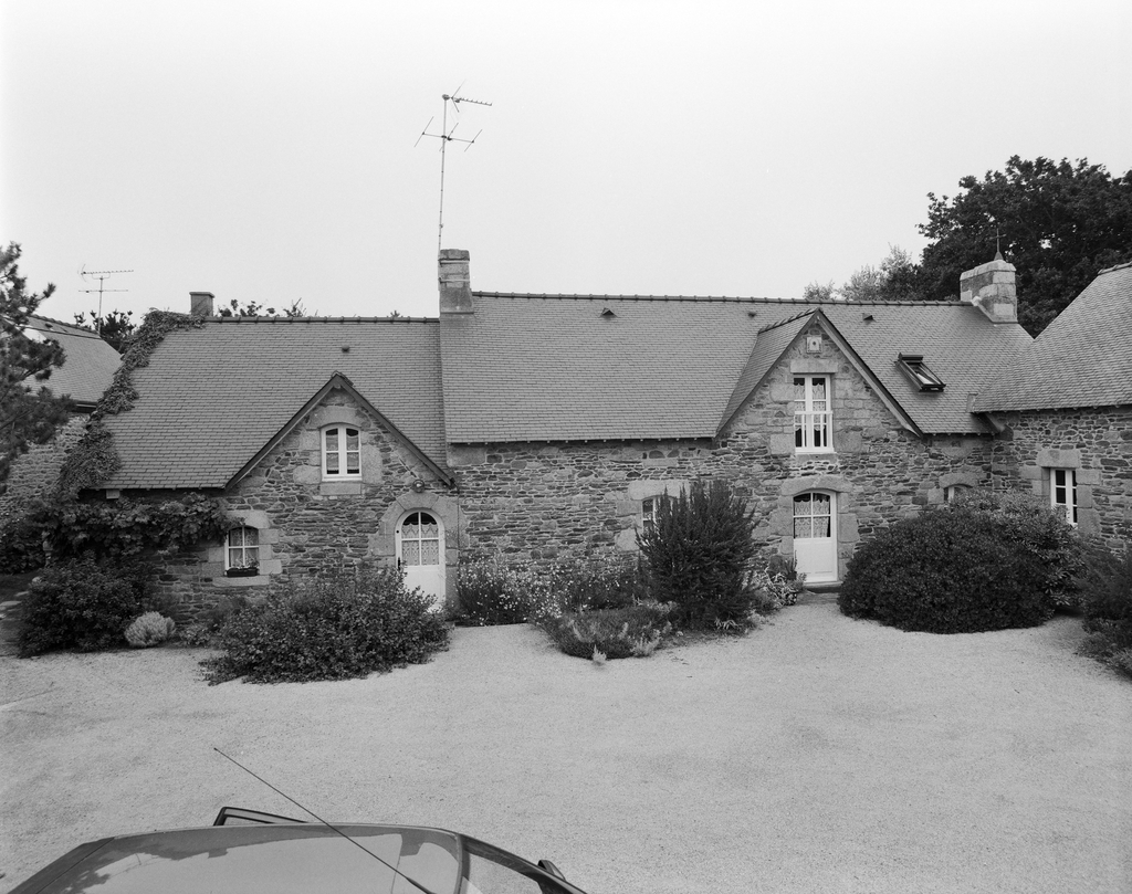 Vue générale de la façade sud
