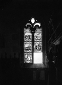 Verrières (6, verrières à personnages), chapelle Saint-Yves (Priziac)